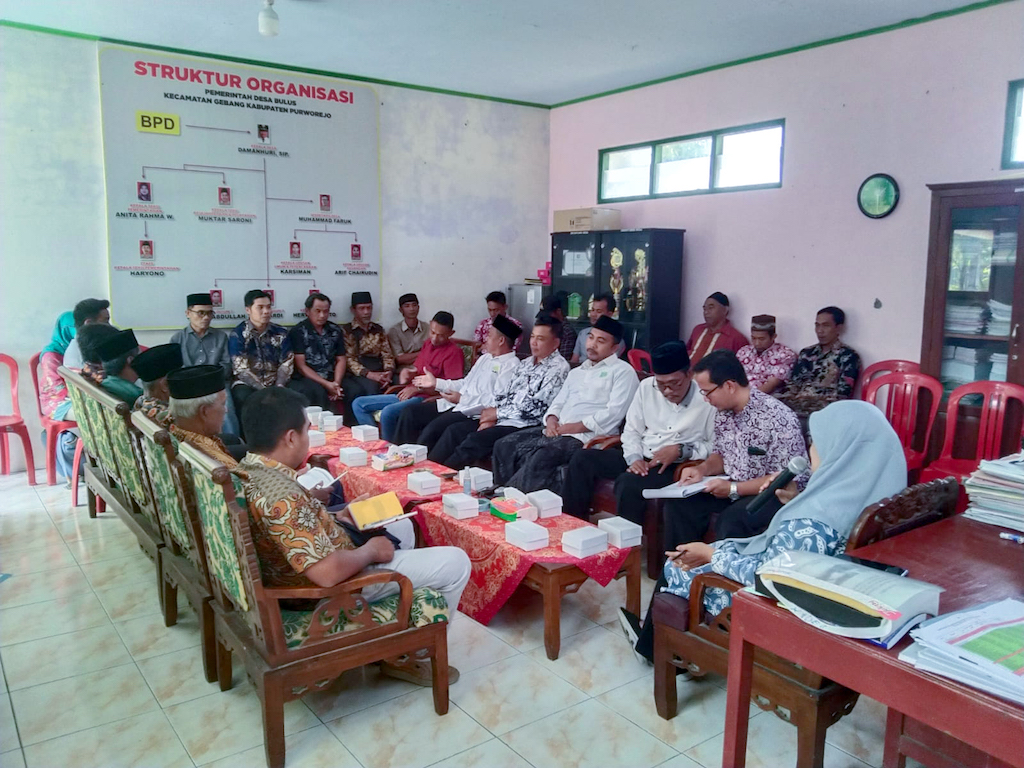 PEMDES BULUS GELAR RAPAT PERSIAPAN KEGIATAN HUT RI KE-78